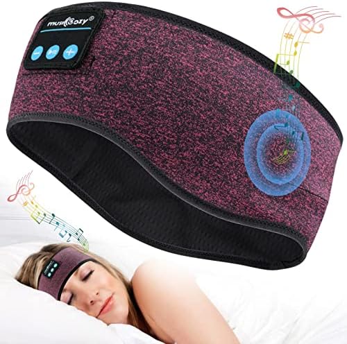 MUSICOZY Aludni Fejhallgató Bluetooth Fejpánt, alvómaszk, Bluetooth Aludni, Fejhallgató, Sport Alszik Fejhallgató Aludni, Fülhallgató, Ultra-Vékony,