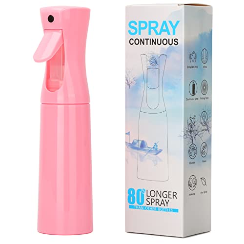 HINSOCHA 10 oz Spray Üveg - Haj Folyamatos Finom Köd Permetező Üveget, a Növények, Párásítás, Tisztítás, vagy Több (Rózsaszín)