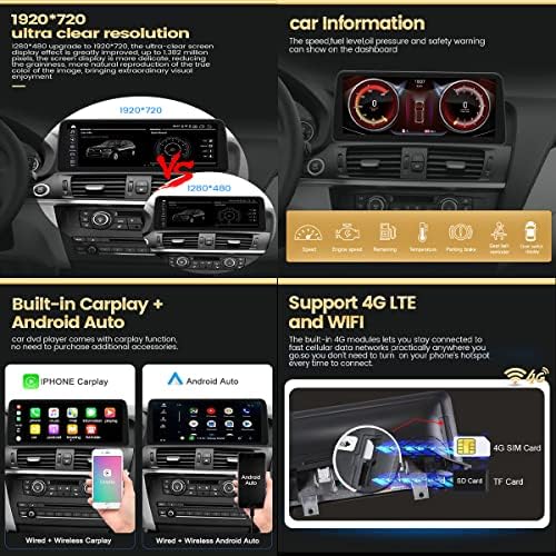 Android 11 Autoradio Autós Navigációs Forbmw 3-as Sorozat F30 F31 F34 4 Sorozat F32 F33 F36 M3 F80 M4 F82 NBT 10.25 Hüvelykes érintőképernyő