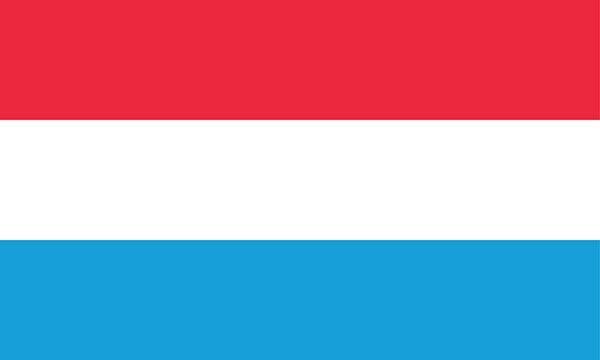 Luxemburg Zászló Mágnes