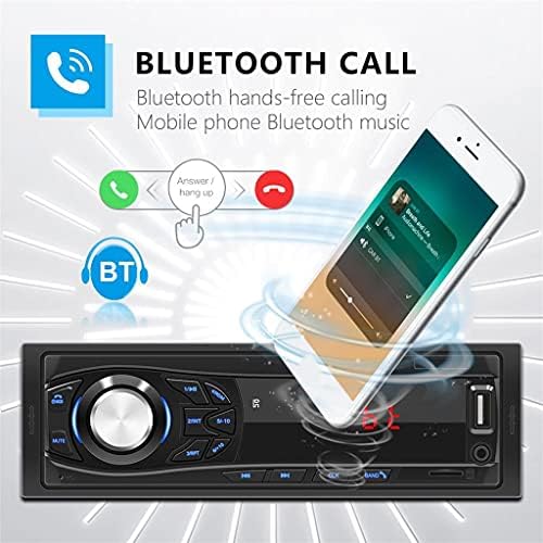 Hang Rács Univerzális Autó Rádió 12v Bluetooth V2.0 Car Audio Sztereó-Dash Fm, Aux Bemenet Vevő Auv Sd USB-Bluetooth-Auto Rádió Lejátszó