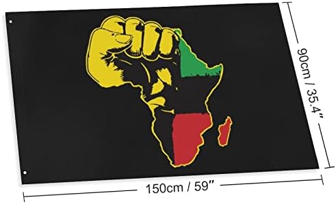 Afrika Térkép Hagyomány Zászlók Dekoratív Vicces Bannerek Külső Ház Kollégiumi Szoba Felek