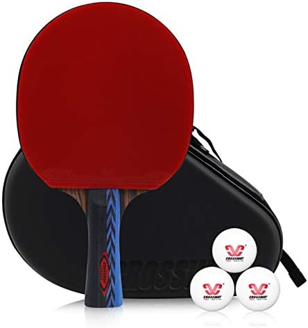 SSHHI Ping-Pong Ütő,6 Csillag,Kényelmes Fogantyú,asztalitenisz Ütő,Tartós,/Mint Látható / 15×25cm