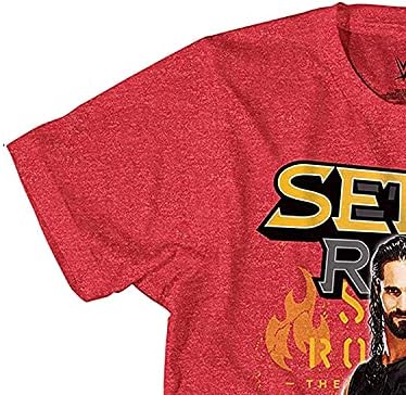 WWE Fiúk Seth Rollins Ing - Égesse Le Szupersztár Tee - Világ Birkózó Bajnok, T-Shirt