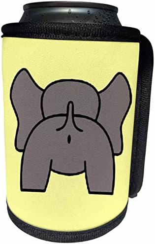 3dRose Curvacious Elefánt Hátán Nem törődve Semmit - Lehet Hűvösebb Üveg Wrap (cc_357119_1)