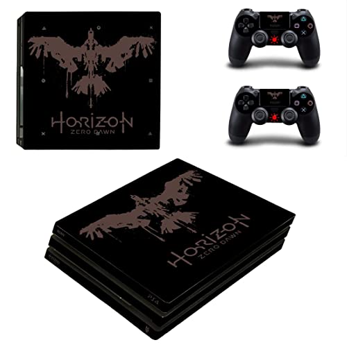 Játék Horizonet Nulla Nyugati Aloy PS4 vagy PS5 Bőr Matrica PlayStation 4 vagy 5 Konzol, 2 Vezérlők Matrica Vinil V12367