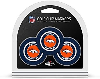 Csapat Golf NFL-Unisex-Felnőtt, 3 Csomag Golf Chip Labdát Markerek
