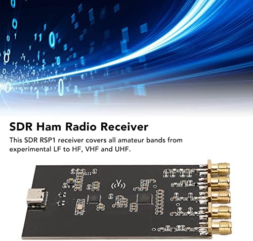 SDR RSP1 Rádió Vevő,Multifunkcionális 10KHz, hogy 1GHz-es Rádió Vevő RSP HF AM FM SSB CW Légiközlekedési Zenekar Vevő ATC SSTV ISS