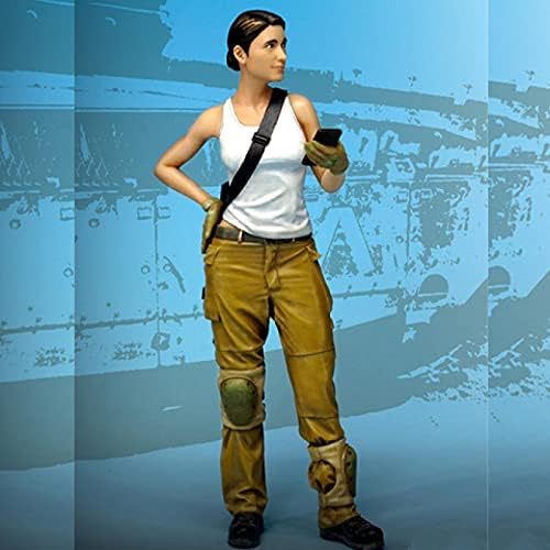 Goodmoel 1/35 második VILÁGHÁBORÚ Izraeli Női Katona Gyanta Modell-Készlet / Összeszerelt, valamint Festetlen Katona Miniatűr-Készlet