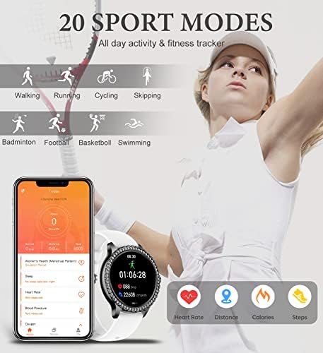 Iaret Okos Órát, a Nők (Hívás Fogadására Tárcsa), Okos Órák Android iOS Telefonok 1.32 HD Smartwatch AI hangvezérlés pulzusszám