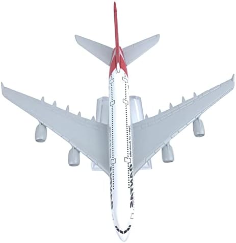 MOOKEENONE 16cm A380 Qantas Ausztrál Polgári Utasszállító Modell Szimuláció Légi jármű Modell Repülési Modell