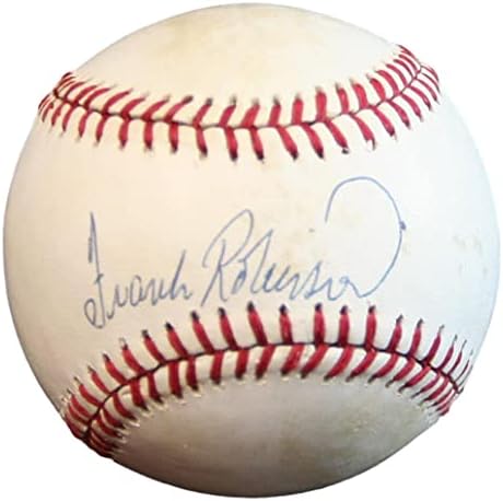 Frank Robinson Aláírt OAL Baseball Dedikált Orioles PSA/DNS AL87867 - Dedikált Baseball
