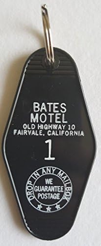 Bates Motel Ihletett Kulcs Tag a Fekete-Fehér Szobában 1
