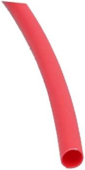 X-mosás ragályos Poliolefin Hő Zsugorodó Cső vezetékek Ujja 35 Méter, Hossza 1.5 mm, Belső Átm Piros(Tubo de poliolefina termocontraíble