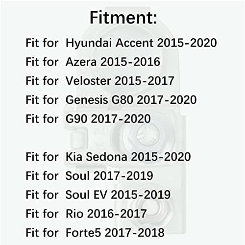 91980-3X010 Pozitív Akkumulátor Terminál w/Dió Hyundai Accent Azera Veloster Genesis G80 G90 a 2015-2020 közötti, a Kia Sedona