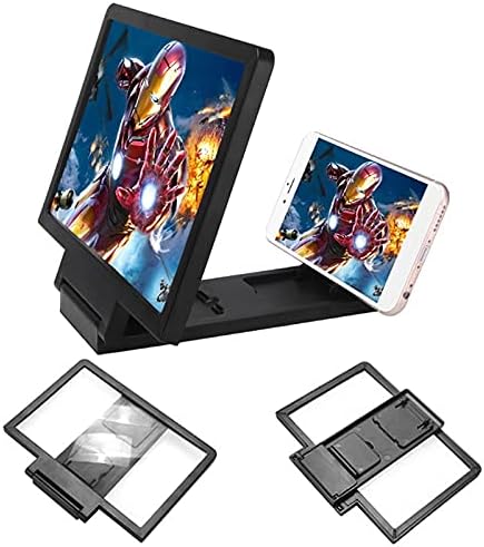 LXXSH Mobiltelefon, a Képernyő Nagyító 3D Videó Képernyő Erősítő Állvány, Konzol Film, Játék, Összecsukható Nagyító Telefon Asztal