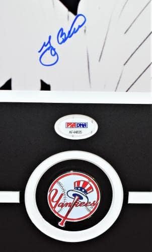 Yogi Berra Aláírt - Dedikált NY Yankees 8x10 hüvelyk Fotó KERETES + PSA/DNS-Matrica, s a Medál - Dedikált MLB Fotók