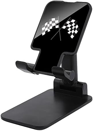 Racing Zászló mobiltelefon Állvány Összecsukható Állítható Mobiltelefon Jogosultja Asztali Dokkoló Kompatibilis az iPhone Kapcsoló