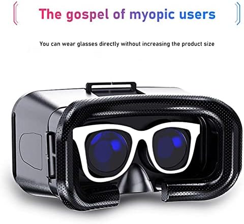 VR Intelligens Digitális Szemüveg - 3D-s VR Headset - Humanizált & Figyelmes Design - Univerzális Virtuális Valóság Szemüveg