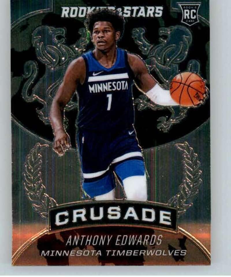 2020-21 Panini Krónikák 528 Anthony Edwards RC Újonc Minnesota Timberwolves NBA Kosárlabda Trading Card