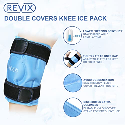 REVIX Nagy Lába Ice Csomag Sérülések Újrafelhasználható és Jég a Térd Fájdalom