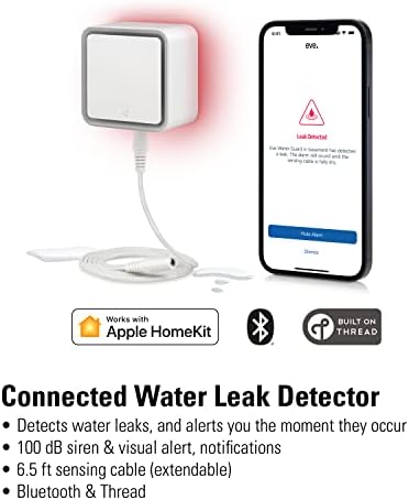 Éva Aqua – Okos víz adatkezelő az Apple Haza app, vagy Siri, öntözni automatikusan menetrend, HomeKit & Víz Őr - Smart Home Víz Szivárgás
