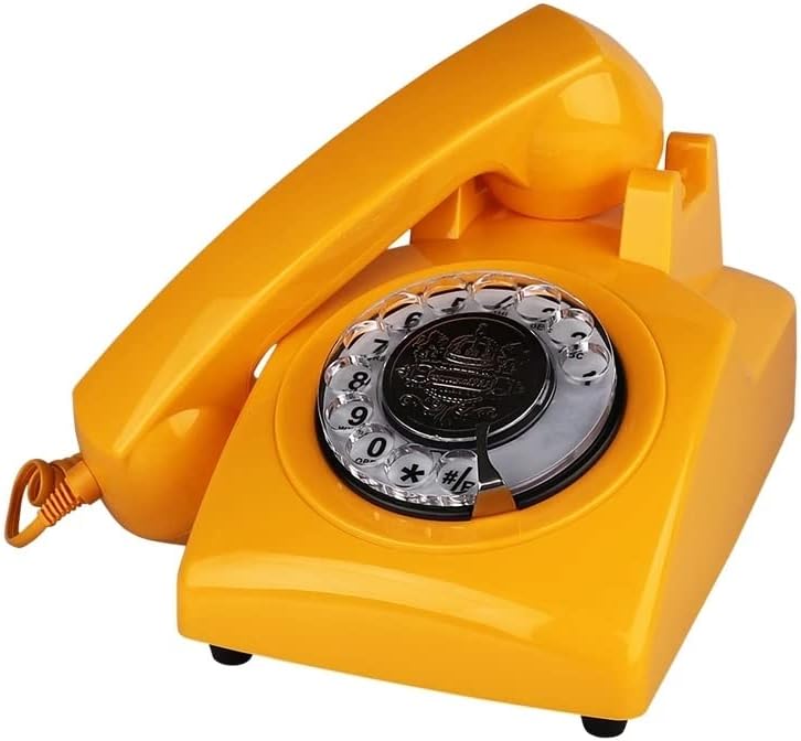 LHLLHL Otthon Vezetékes Vezetékes Telefon, Vintage Antik Telefon Tárcsázza a Telefon Többfunkciós Mini Telefon, Irodai Kiegészítők
