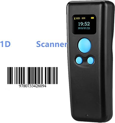 LUVADU ZCX vonalkód Szkennerek,Vezeték nélküli Bluetooth-Pocket Mini Scanner Raktár Kiskereskedelmi Logisztikai Barcode Scanner Bluetooth-Vonalkód