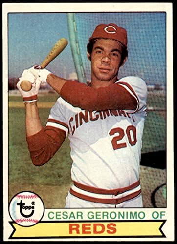 1979 Topps 220 Cesar Geronimo Cincinnati Reds (Baseball Kártya) VG/EX Vörösök