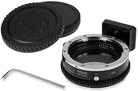 Vizelex Fusion ND Gázt Okos Adapter Kompatibilis Canon EF Teljes Keret Lencse Válassza L-Mount Szövetség Kamerák