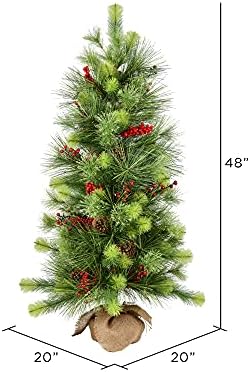 Vickerman 24 Morris Mesterséges Fenyő Karácsonyfa, Kivilágítatlan - Ál Táblázat Felső Karácsonyfa - Szezonális Beltéri Lakberendezés