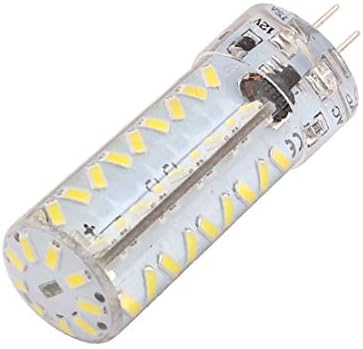 X-mosás ragályos AC/DC12V 3014 SMD LED Kukorica Izzó Szilikon Lámpa 81-LED G4 2P hideg Fehér(AC / DC12V 3014 SMD LED Lámpara