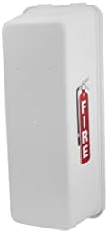 20 Csomag! Fehér Felületre Szerelhető Tűzoltó Készülék Szekrény, 5 lb. Tűzoltó Készülékek. Címke Hozzáadott Tűzoltó Készülék Doboz, Kültéri