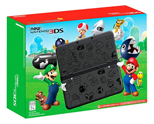 Nintendo Új Nintendo 3DS Super Mario Black Edition - Nintendo 3DS (Felújított)