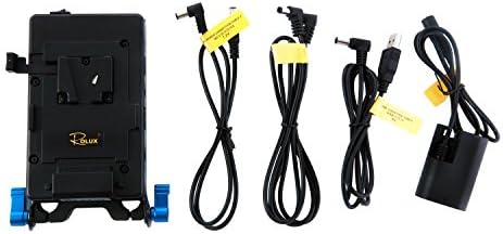 ROLUX RL-VFU1 Adapter Kit V Mount USB & 5 Dif Vezetékek (Fekete)
