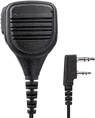 Hangszóró, Mikrofon Kompatibilis Kenwood, BaoFeng, BTECH, Retevis Rádiók Távoli Váll Mikrofon ADÓ-vevő, mind a Külső, 3,5 mm-es Fülhallgató
