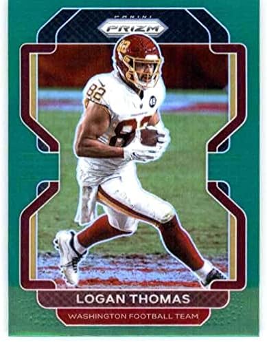 2021 Panini Prizm Prizm Zöld 210 Logan Thomas Washington Labdarúgó-válogatott NFL Labdarúgó-Trading Card