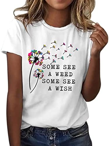 A nők Újdonság a T-Shirt Rövid Ujjú Alkalmi 90-es Grafikus Póló Legénység Nyak Vékony Kényelmes, Könnyű, Strand Maximum