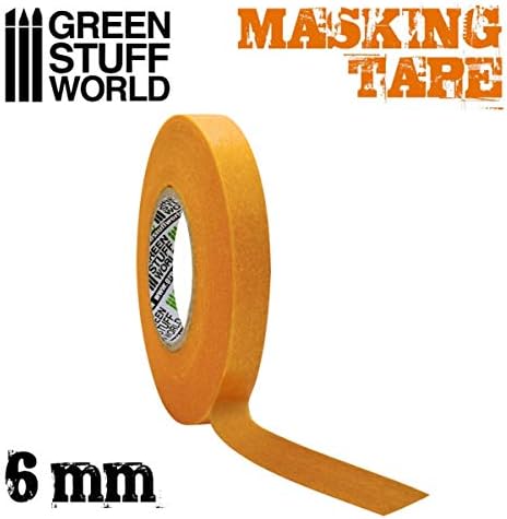 A zöld Cucc Világ Maszkoló Szalag, 6mm