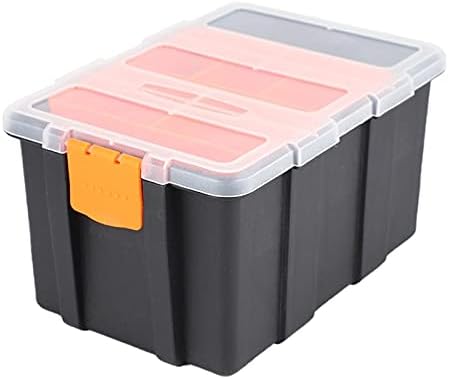 SUNESA Toolbox egy Hordozható, Műanyag Szerszámos láda, Bőrönd Villanyszerelő Alkatrészek Hardver Tárolás Esetében Villanyszerelő Autó Eszközök