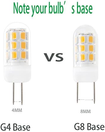 G4 LED Izzók 120V G4 Bi-Pin-Bázis Izzók 120V G4 3.5 W Meleg Fehér 3000k 120lm/w Egyenértékű 35W G4 Halogén Alatt-Szekrény Világítás Mennyezeti