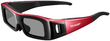 Sharp AQUOS AN3DG10R Aktív Shutter 3D Szemüveg-Piros