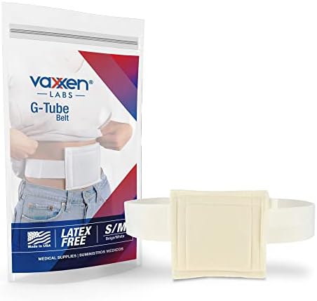 Vaxxen Labs G & PEG Cső Tartó (S/M - 30-45 Centi Derék) - Made in USA - Peritoneális Dialízis Öv - Latex Ingyenes