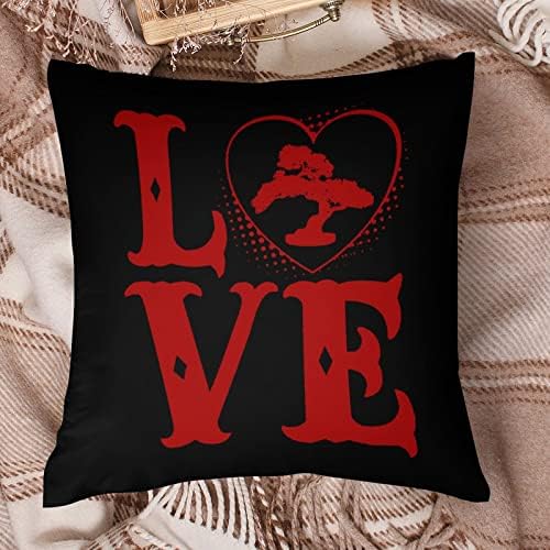 A szerelem Bonsai Fa Párnát Kiterjed a Zip-Tér Párnahuzat Párna Védő Ágy Kanapé a nappaliban