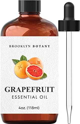 Brooklyn Botanikus Grapefruit illóolaj – - os Tisztaságú, Természetes – Terápiás Minőségű Esszenciális Olaj a Dropper - Grapefruit Olaj
