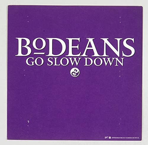 BoDeans Poszter Lapos 1993 Lassan Le Album Promóció 12 x 12