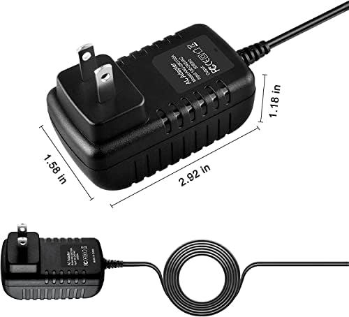 A fickó-Tech AC Adapter Kompatibilis a Zebra ZQ500 ZQ520 Közvetlen Termikus Tápegység Töltő kábel Kábel