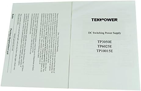 TekPower TP6025E DC Állítható Kapcsolóüzemű Tápegység 60V 25A Digitális Kijelző