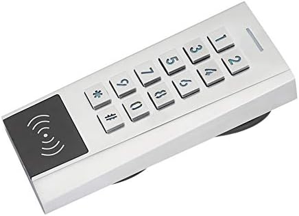 Kültéri Access Control Fém IP66 Vízálló Kártya Jelszó App Unlock Access Control Rendszer