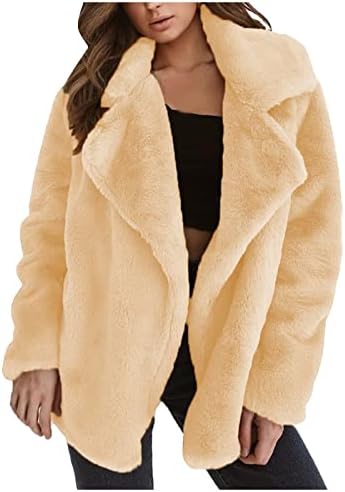 FOVIGUO Le Kabátok Nők, Gyönyörű Kabát Női Téli Hosszú, Hosszú Ujjú Randi Szilárd Kabátok Kényelmes Vastag